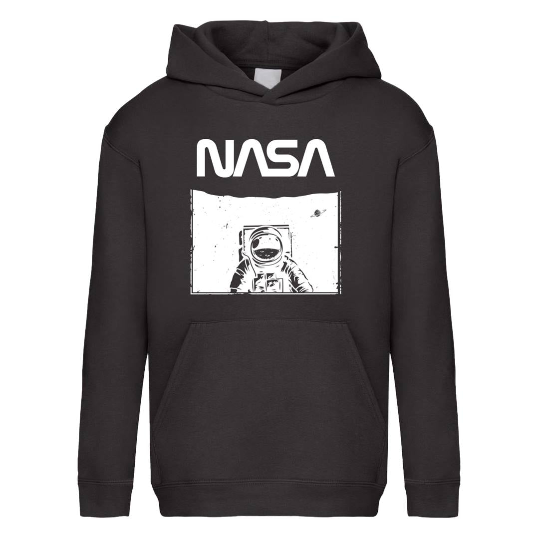 Hoodie Kinder NASA Astronaut Black White