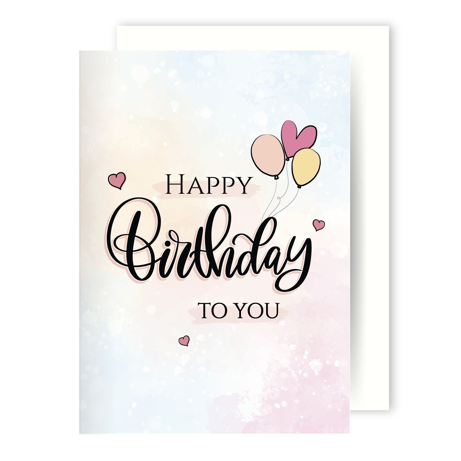 Geburtstagskarte - Happy Birthday to you ​ ​ – Tassenbrennerei