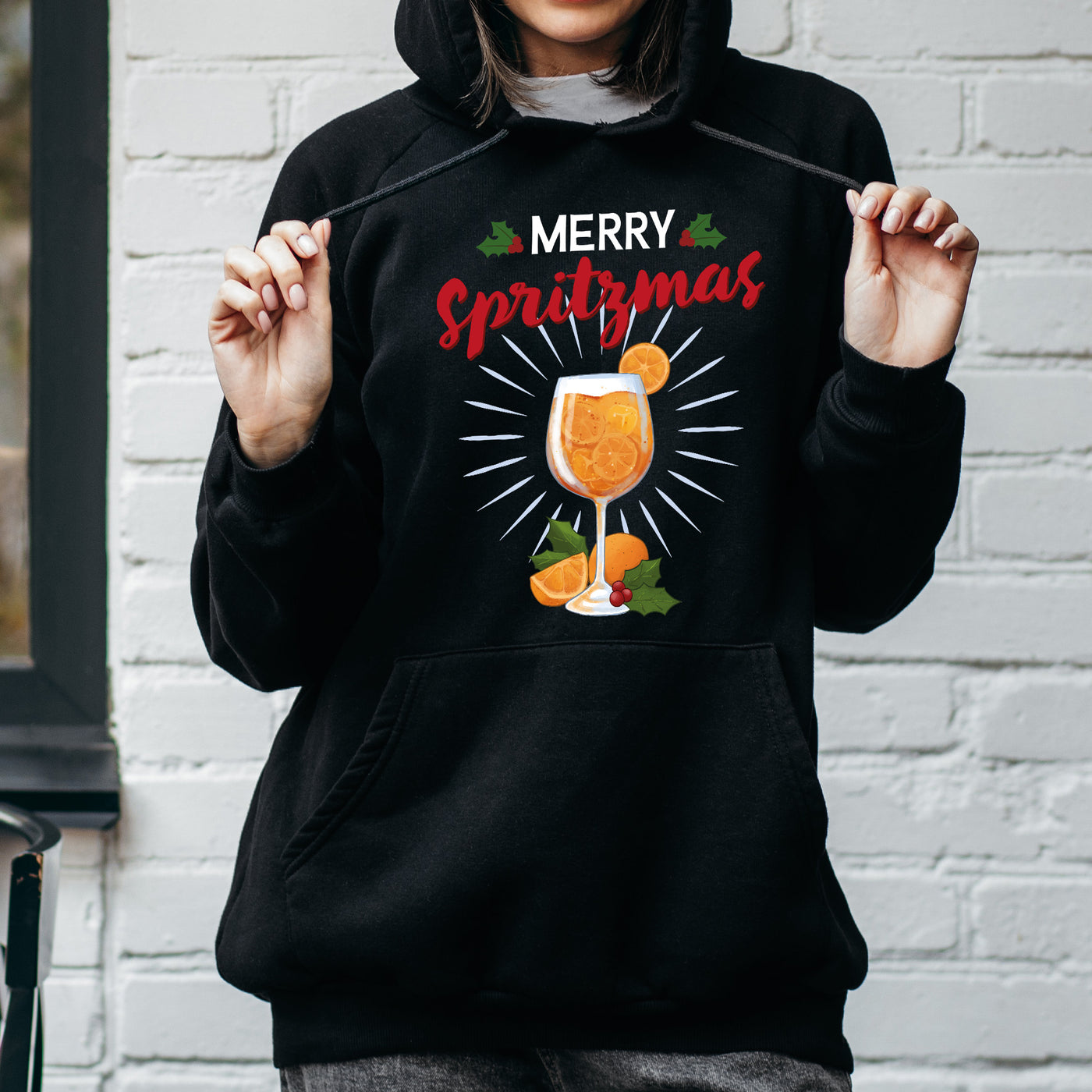 Hoodie - Merry Spritzmas (Aperol)