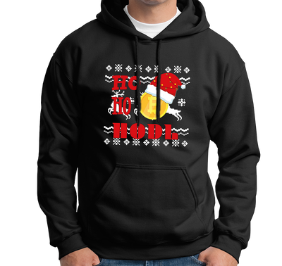 Hoodie - Bitcoin Ho Ho HODL Weihnachtspullover