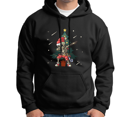 Hoodie - Dapping Skelett-Weihnachtsmann