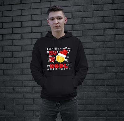 Hoodie - Bitcoin Ho Ho HODL Weihnachtspullover