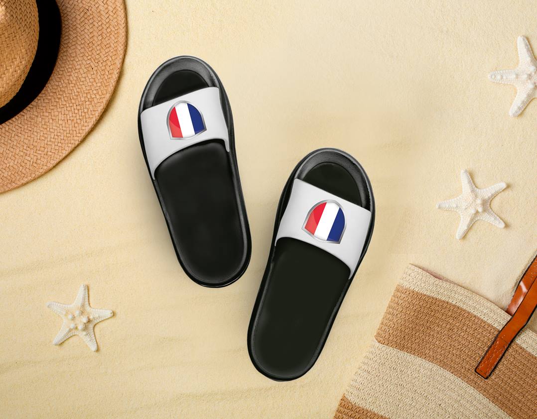 Badeschuhe - Flagge Frankreich