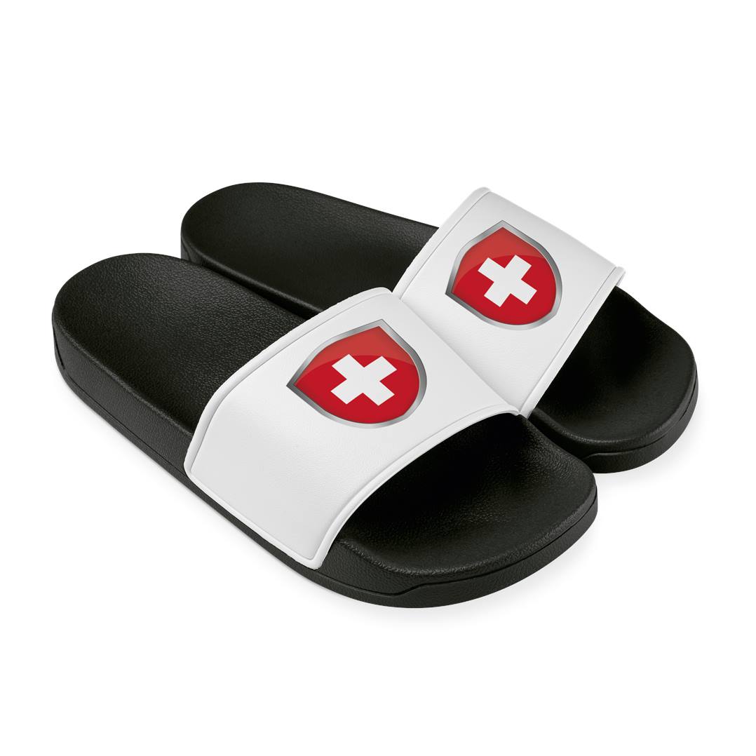 Badeschuhe - Flagge Schweiz