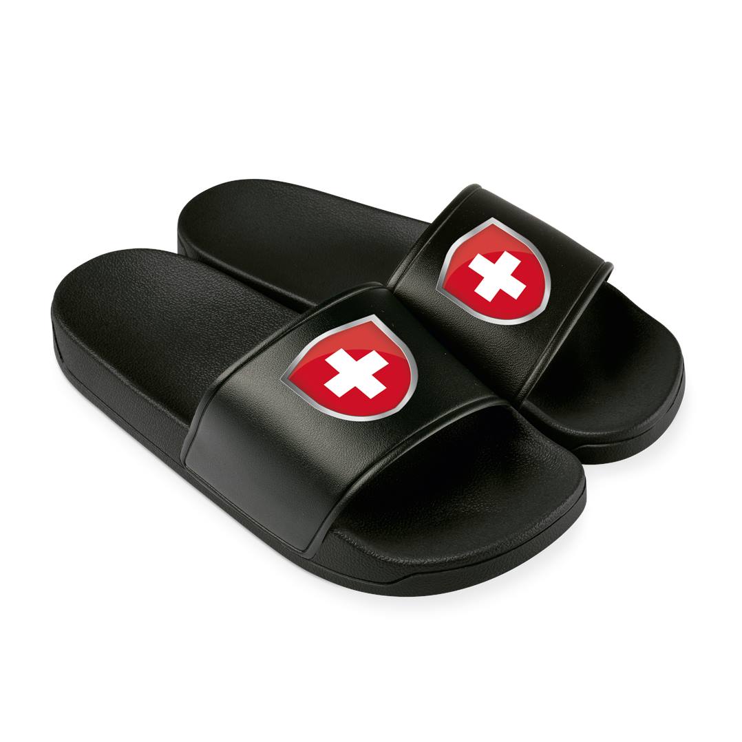 Badeschuhe - Flagge Schweiz