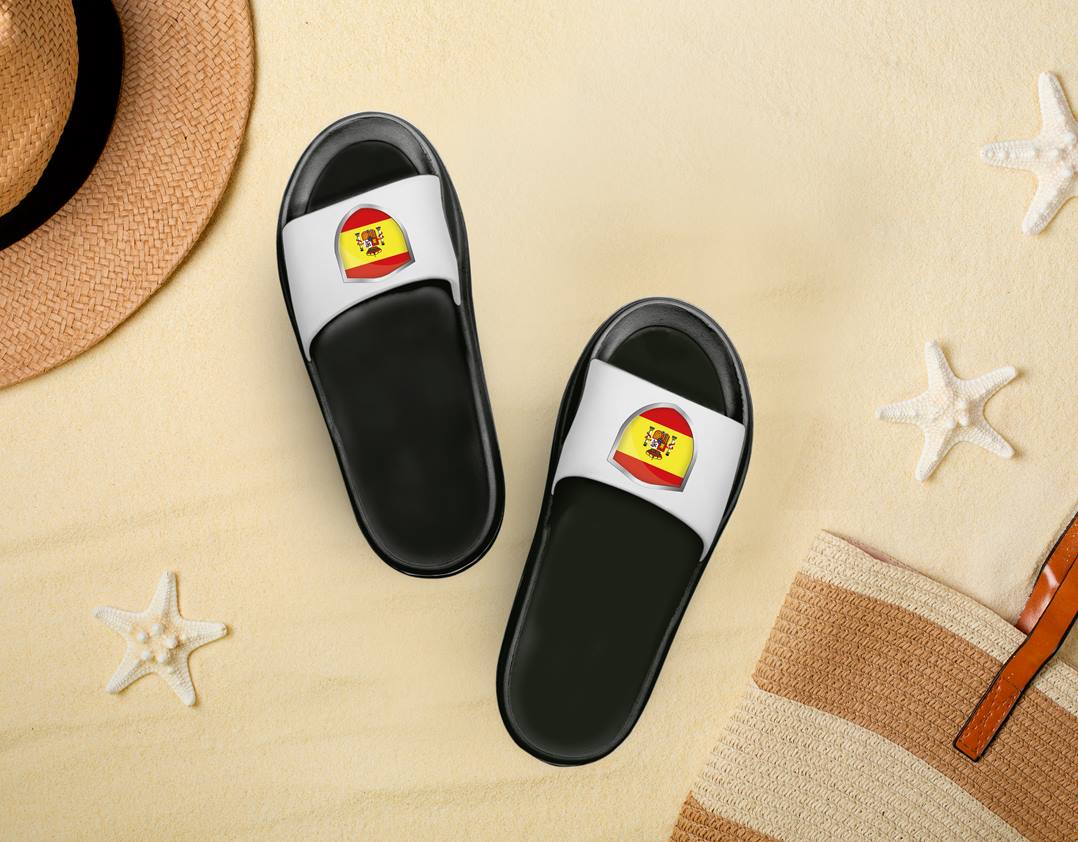 Badeschuhe - Flagge Spanien