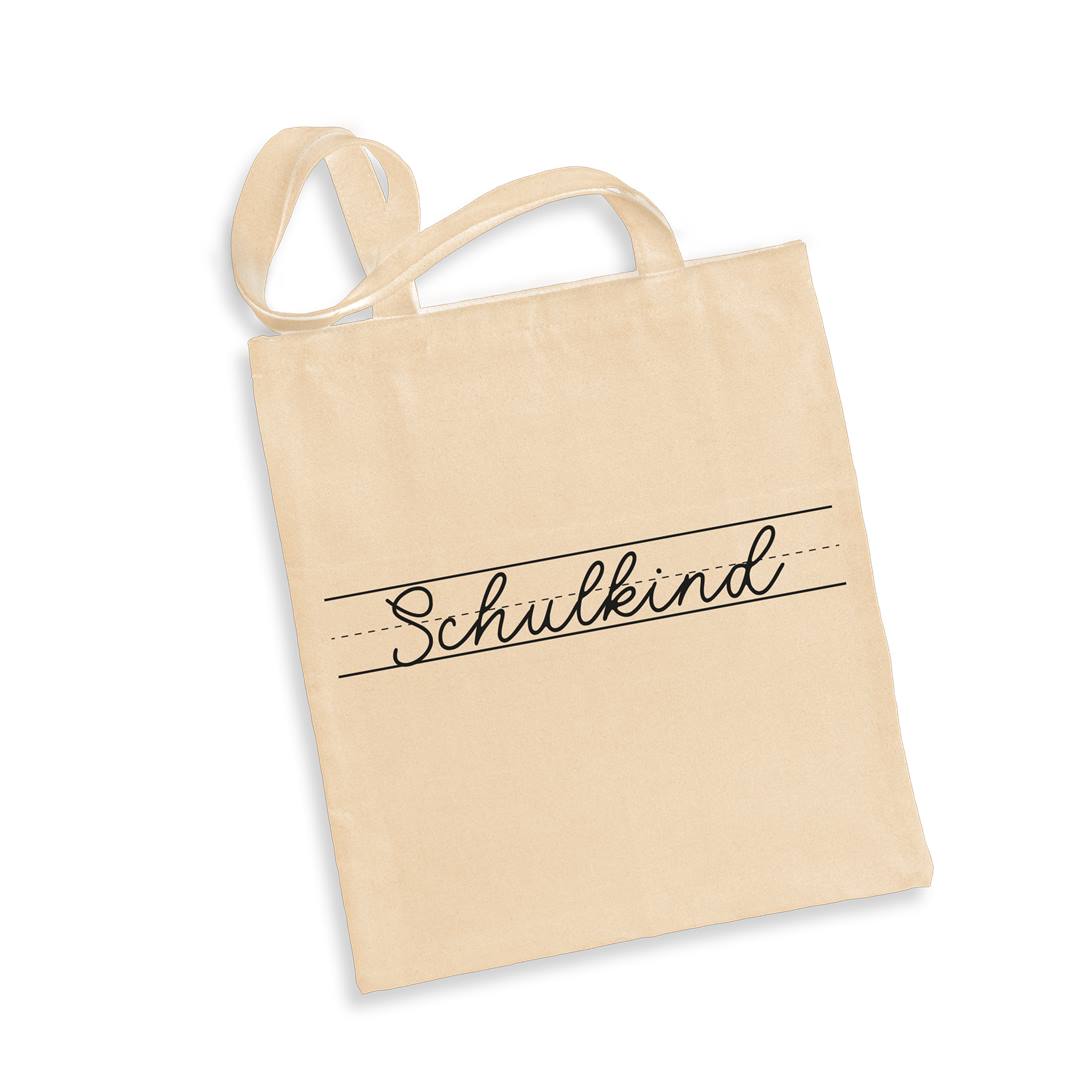 Baumwolltasche - Schulkind