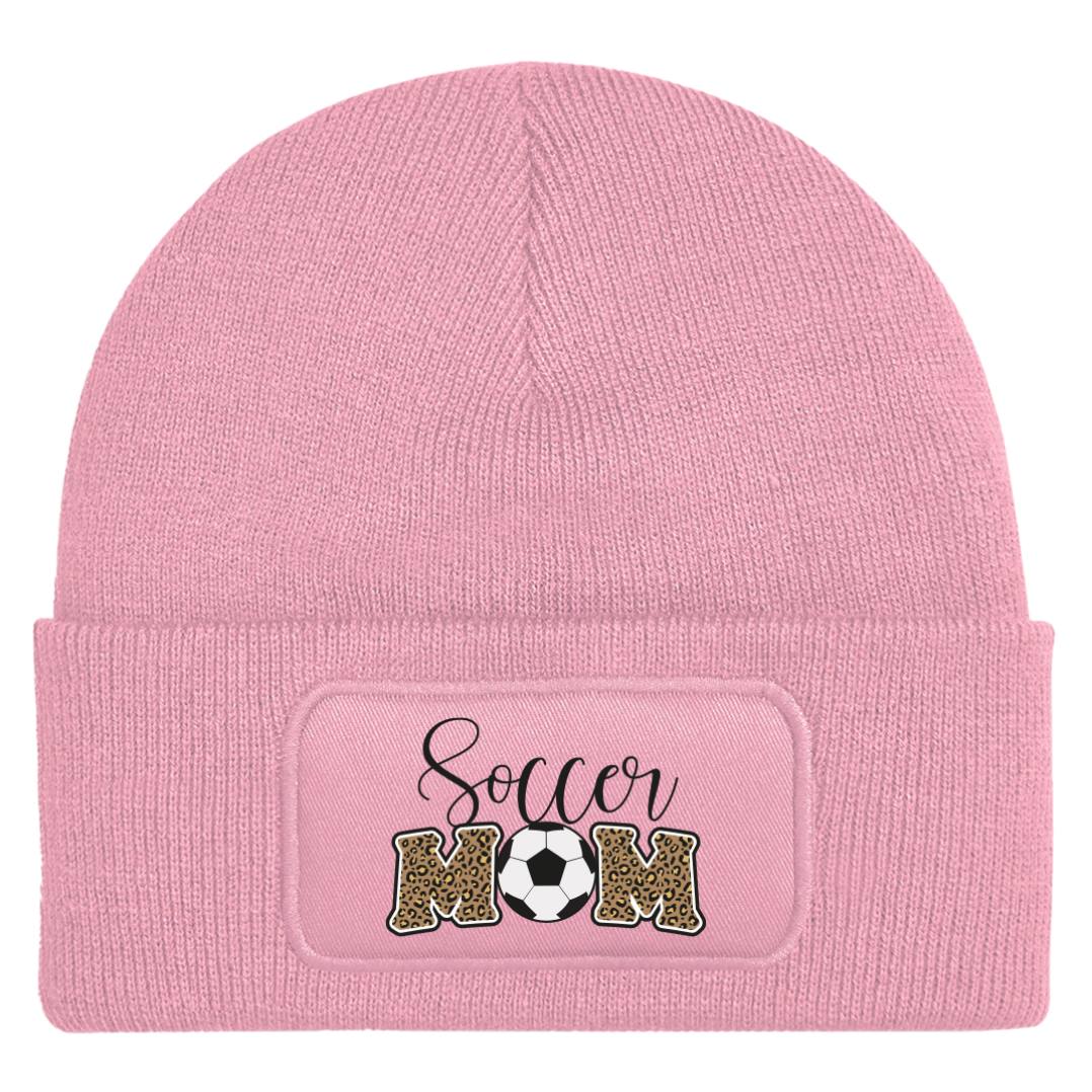 Beanie Mütze - Soccer Mom (Leo-Print)