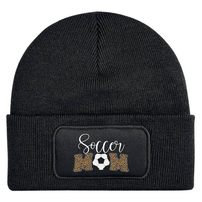 Beanie Mütze - Soccer Mom (Leo-Print)