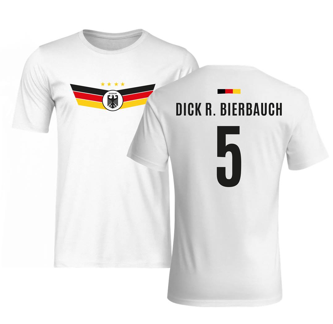 Deutschland T-Shirt - Dick R. Bierbauch