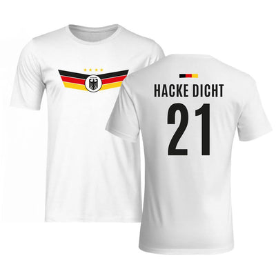 Deutschland T-Shirt - Hacke Dicht