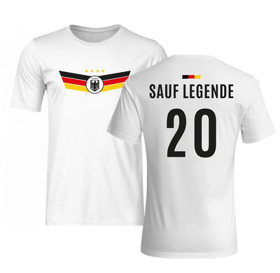 Deutschland T-Shirt - Sauf Legende