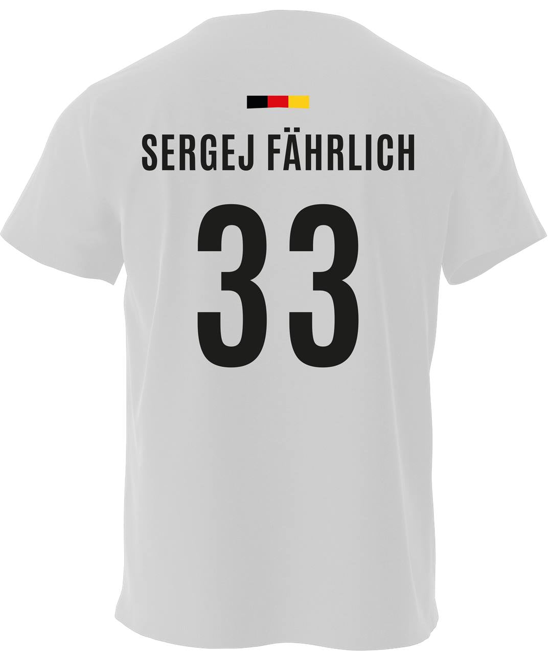 Deutschland T-Shirt - Sergej Fährlich