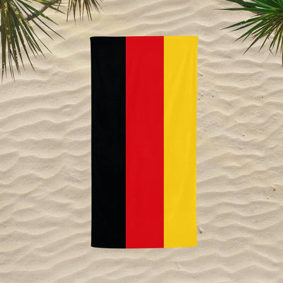 Flagge Deutschland - Handtuch & Strandtuch