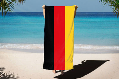 Flagge Deutschland - Handtuch & Strandtuch