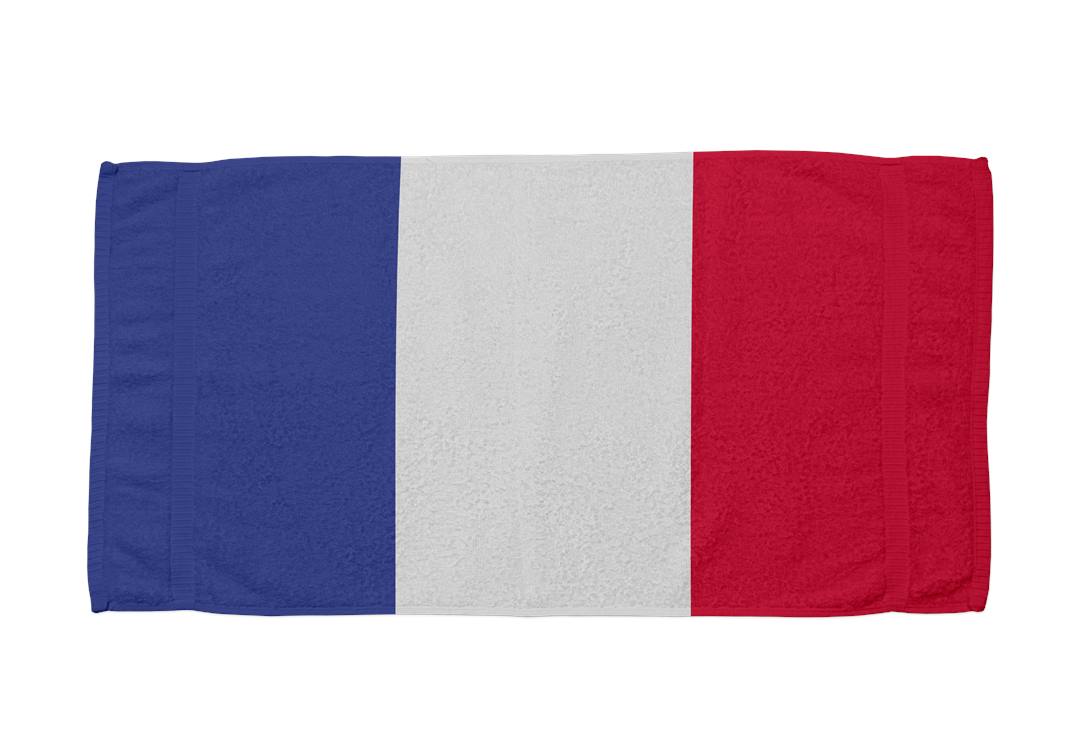 Flagge Frankreich - Handtuch & Strandtuch