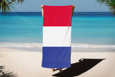 Flagge Frankreich - Handtuch & Strandtuch