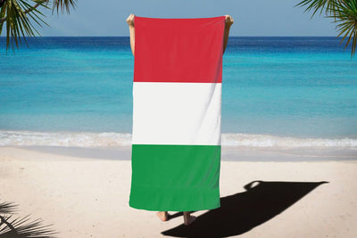 Flagge Italien - Handtuch & Strandtuch