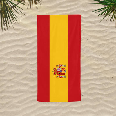 Flagge Spanien - Handtuch & Strandtuch