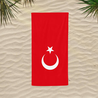 Flagge Türkei - Handtuch & Strandtuch