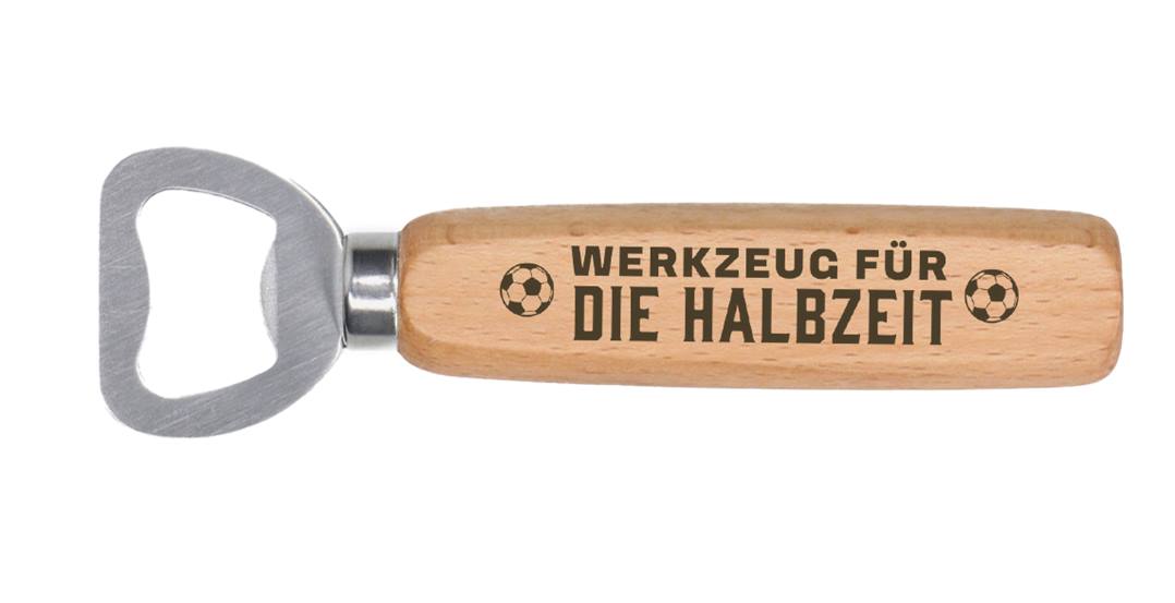 Flaschenöffner - Werkzeug für die Halbzeit