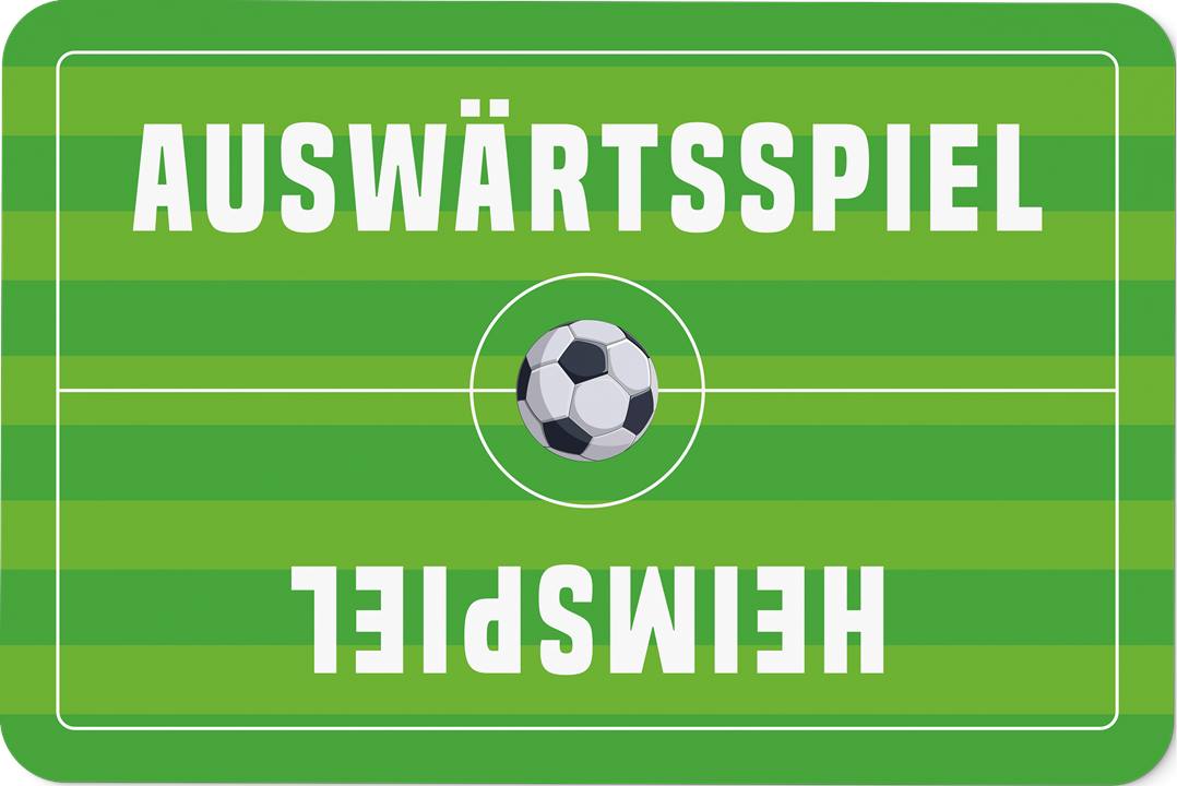 Fußmatte - Auswärtsspiel │ Heimspiel