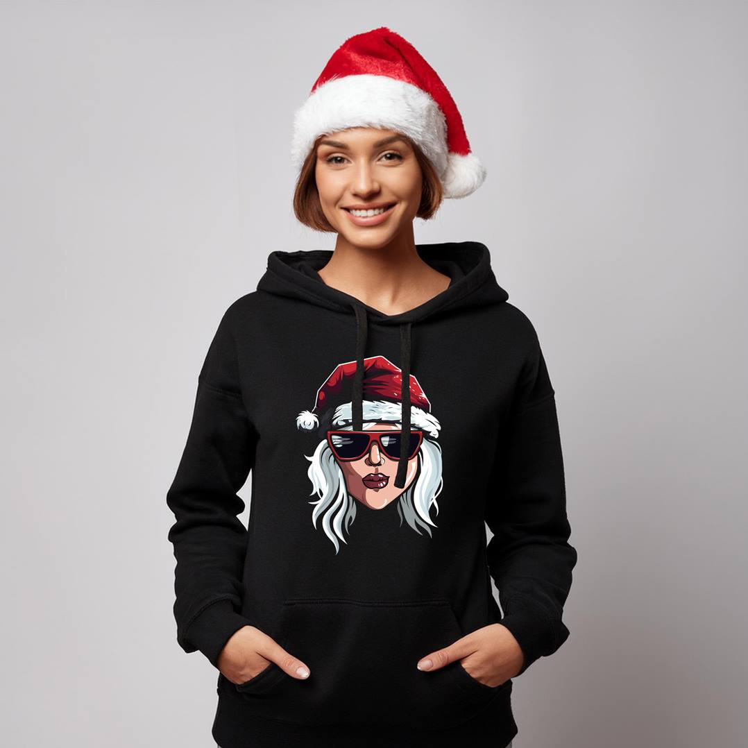 Hoodie - Coole Weihnachtsfrau