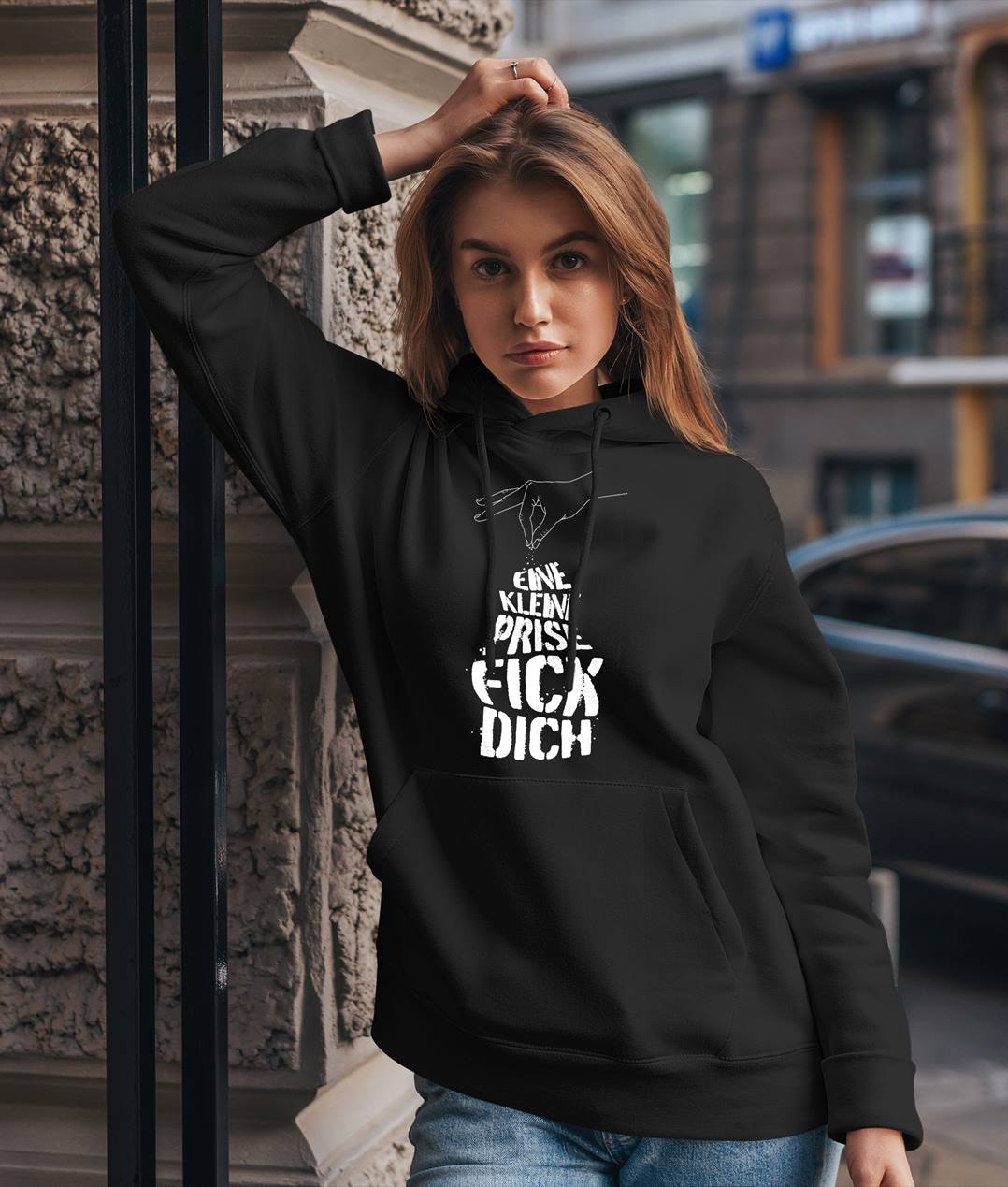 Hoodie - Eine kleine Prise Fick Dich