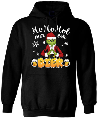 Grinch Pullover - Geh mal Bier holen