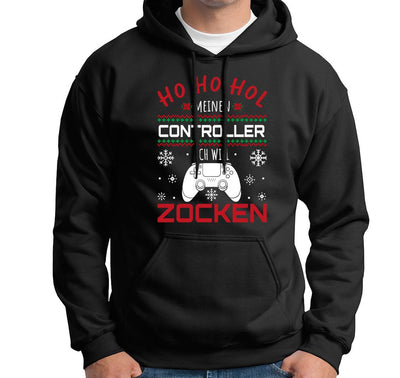 Hoodie - Ho Ho Hol meinen Controller, ich will zocken