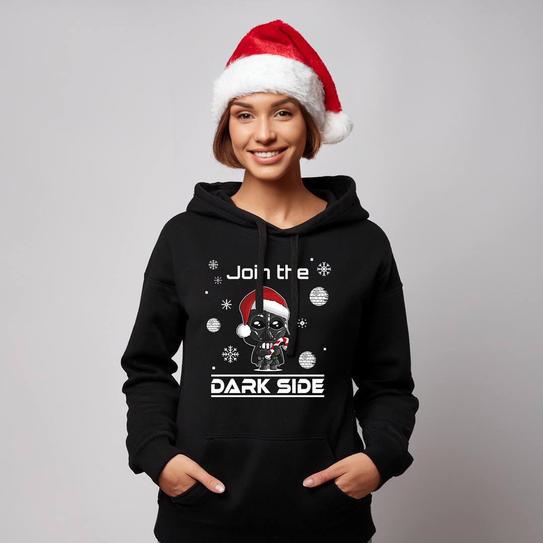 Hoodie - Join the Dark Side (Weihnachtsedition)