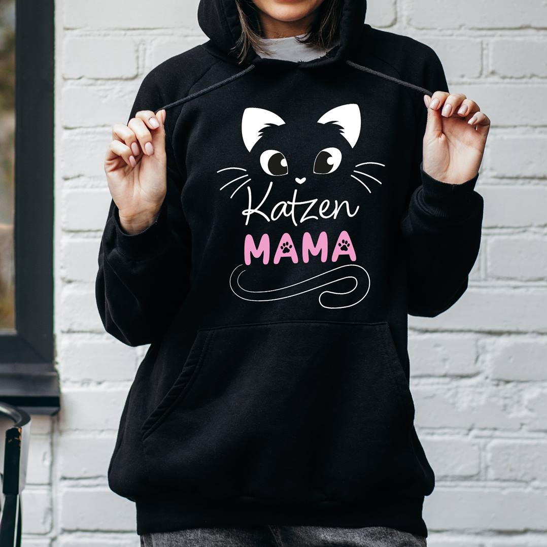 Hoodie - Katzen Mama