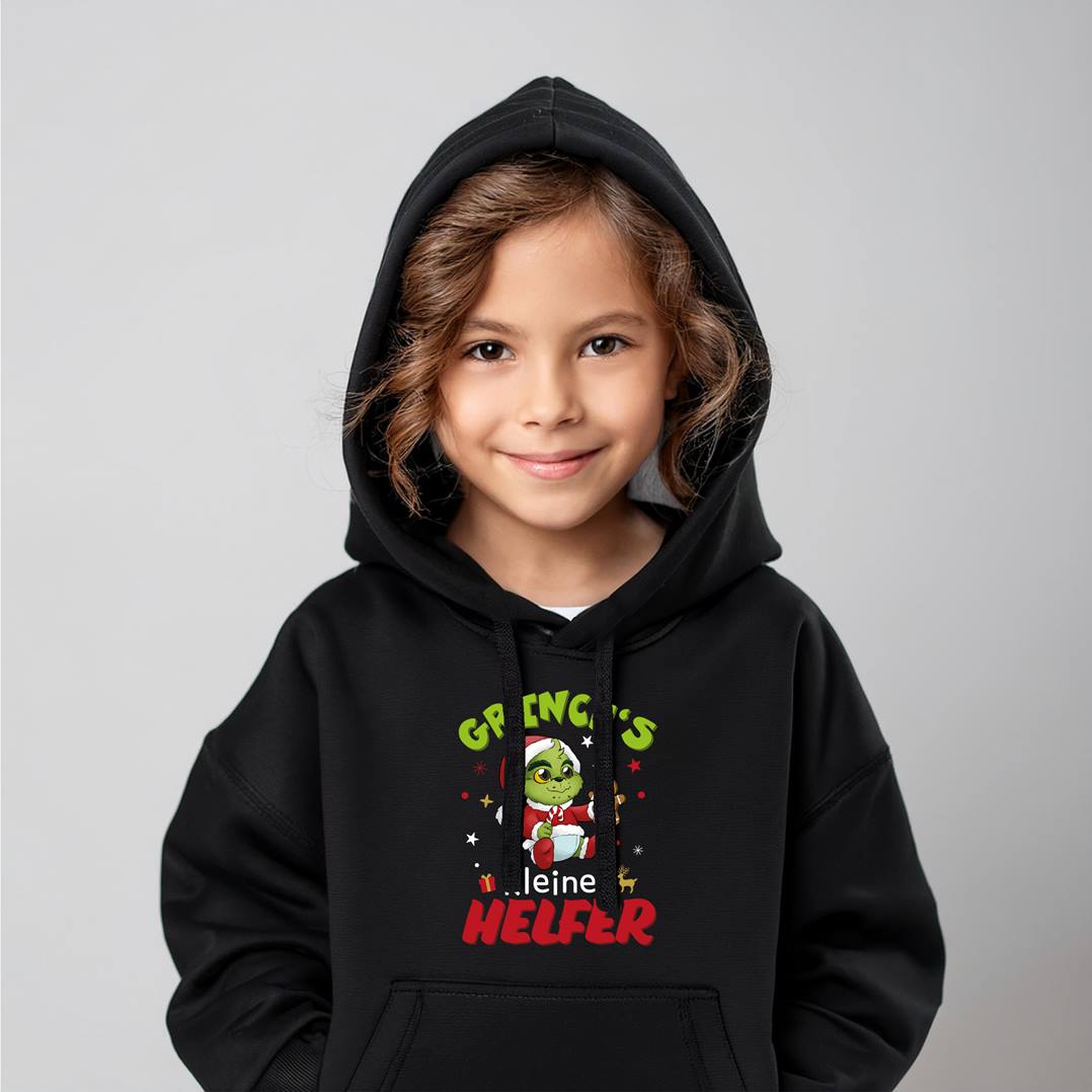 Hoodie Kinder - Baby Grinch - Grinch's kleiner Helfer