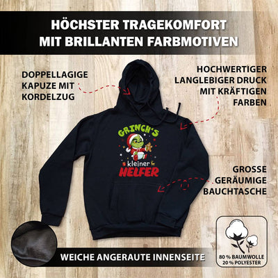 Hoodie Kinder - Baby Grinch - Grinch's kleiner Helfer