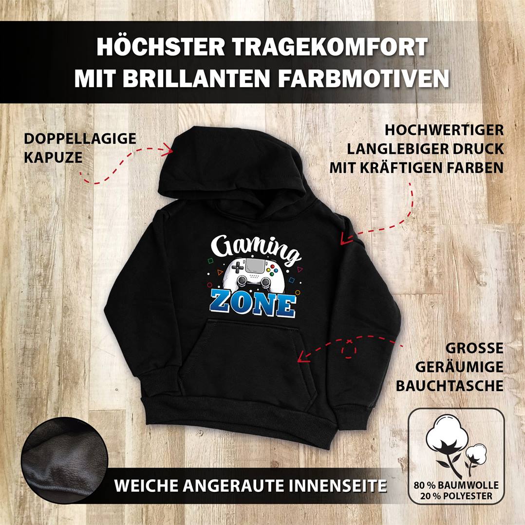 Hoodie Kinder - Gaming Zone