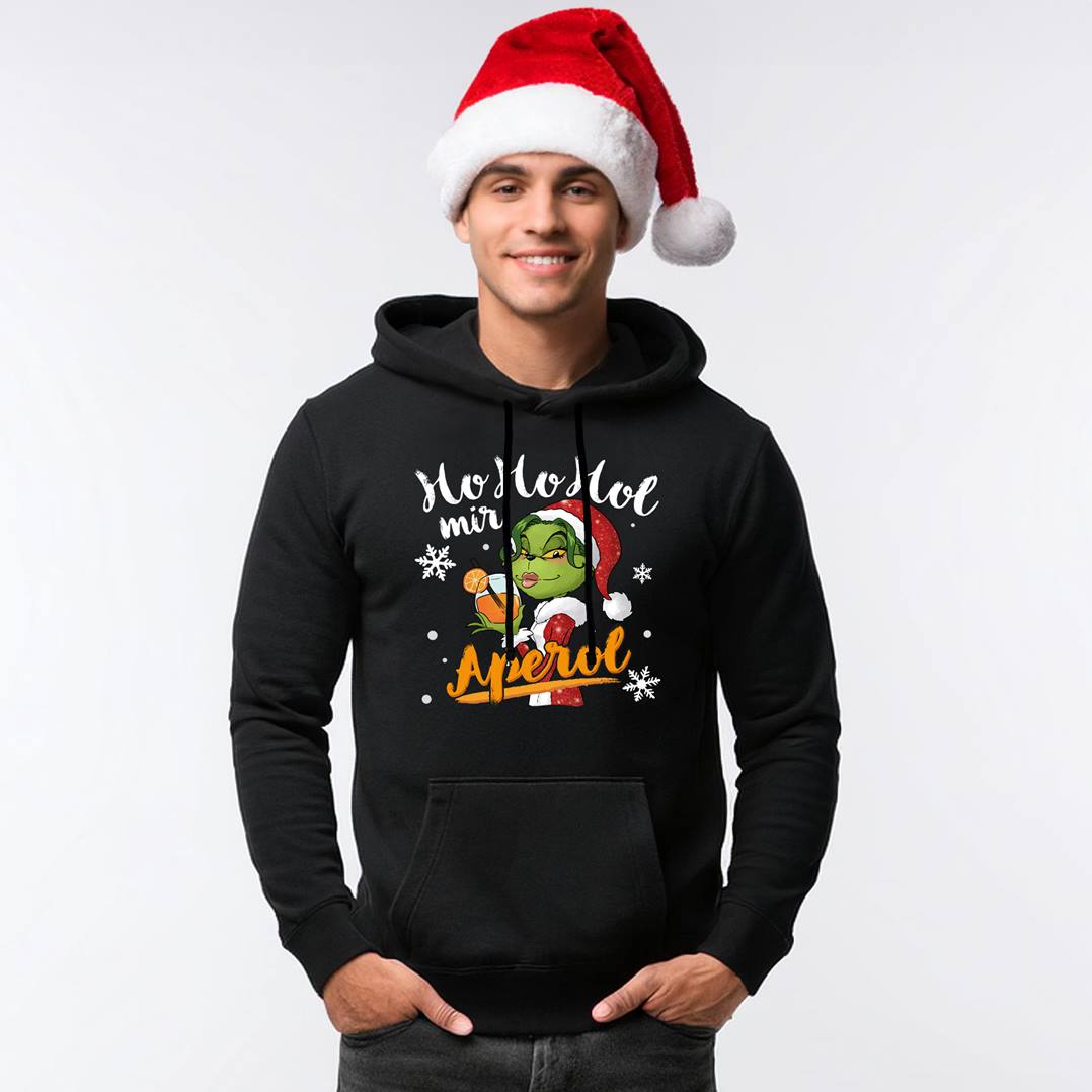 Hoodie - Miss Grinch - Ho Ho Hol mir Aperol