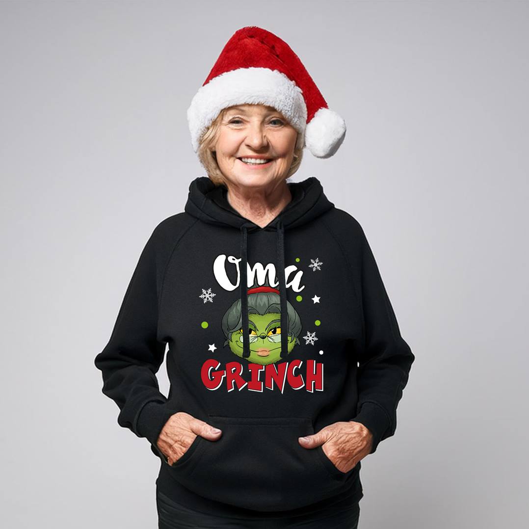 Hoodie - Oma Grinch