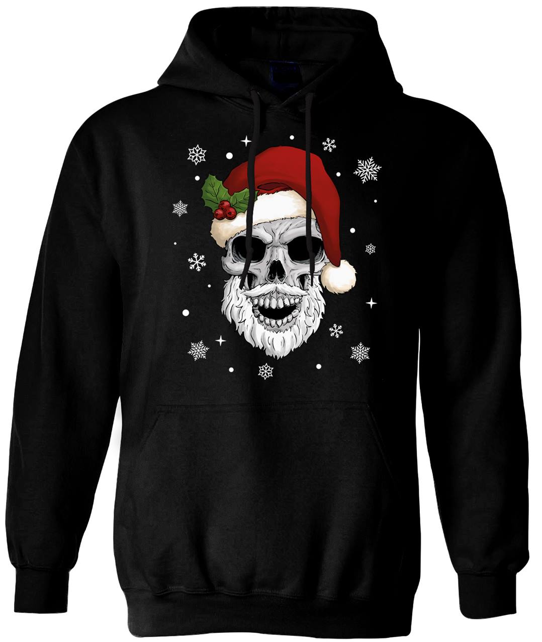 Hoodie - Totenkopf (Weihnachtsedition)