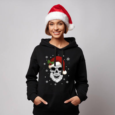 Hoodie - Totenkopf (Weihnachtsedition)