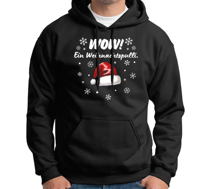 Hoodie - Wow! Ein Weihnachtspulli.