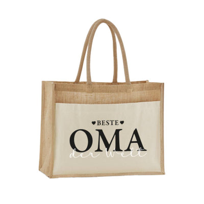 Jutetasche - Beste Oma der Welt