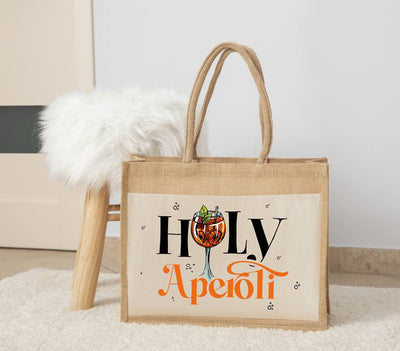 Jutetasche - Holy Aperoli