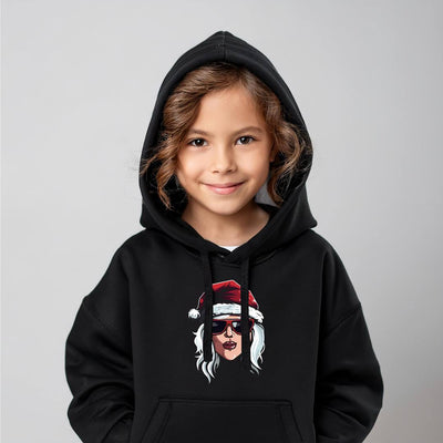 Hoodie Kinder - Coole Weihnachtsfrau