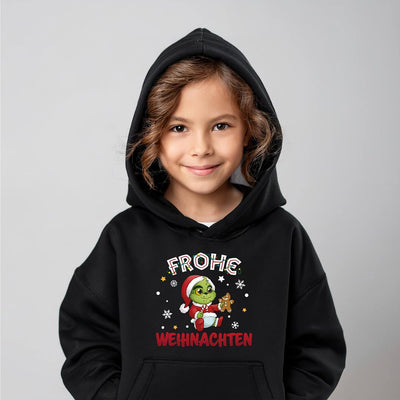 Hoodie Kinder - Baby Grinch - Frohe Weihnachten