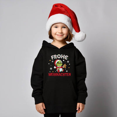 Hoodie Kinder - Baby Grinch - Frohe Weihnachten