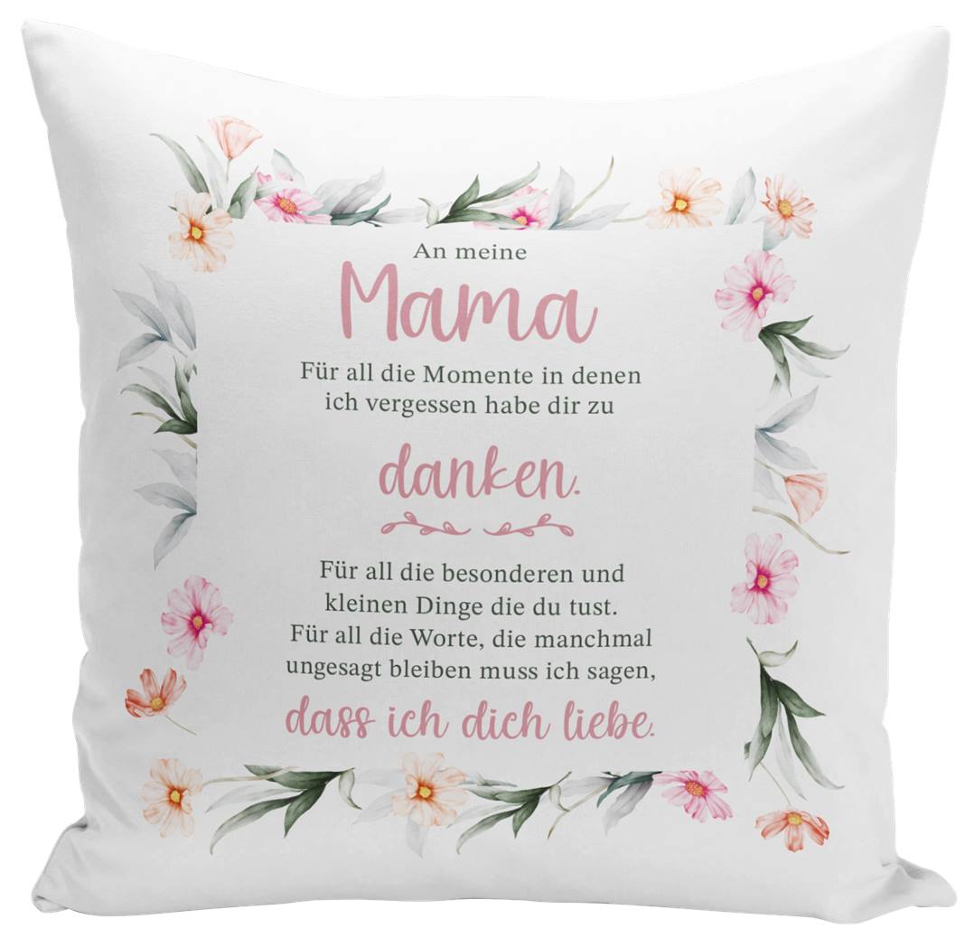 Kissen - An meine Mama