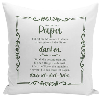 Kissen - An meinen Papa