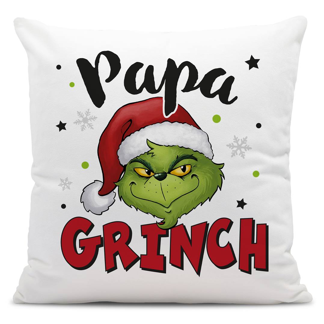 Kissen - Papa Grinch