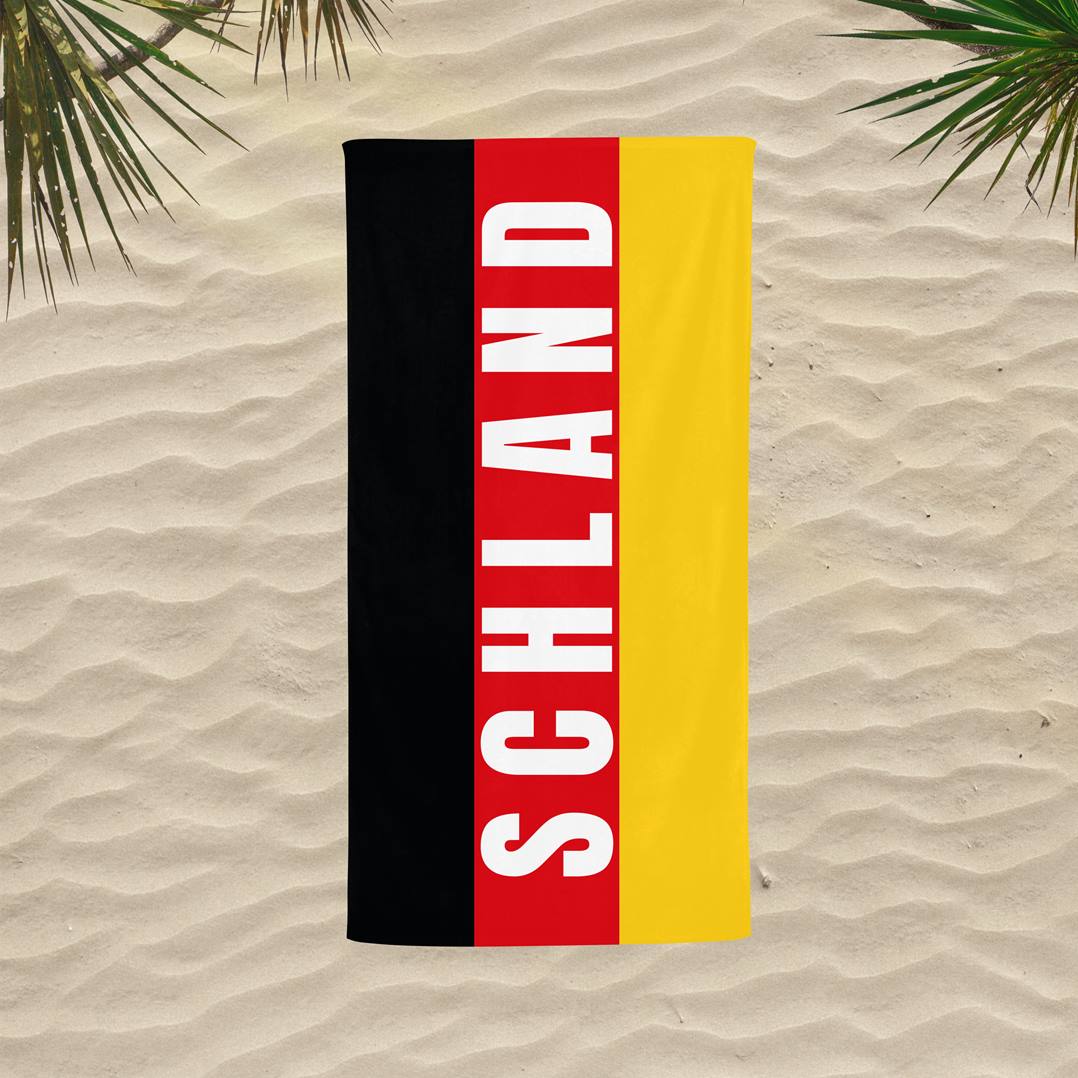 Schland - Handtuch & Strandtuch