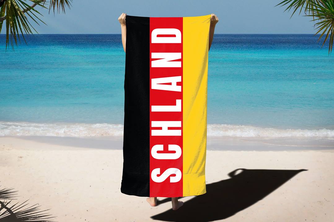 Schland - Handtuch & Strandtuch